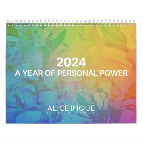 2024 Alice Inoue Life Guidance Calendar