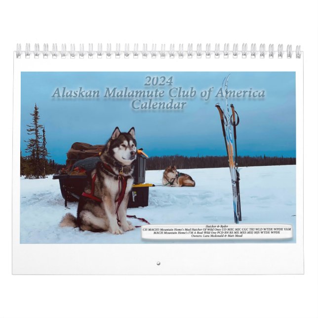 2024 AMCA Calendar (Cover)