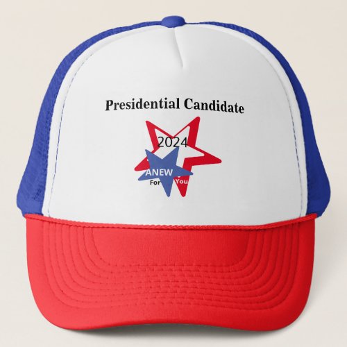 2024 Anew For You Campaign Stars Trucker Hat