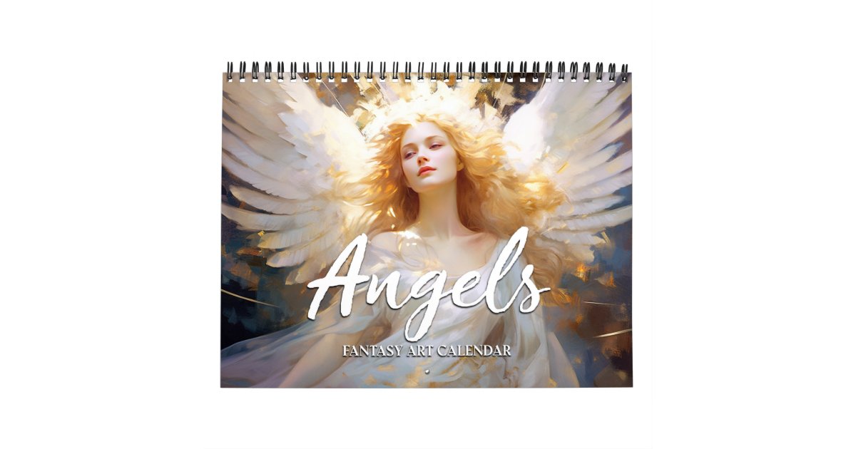 2024 Angels Calendar Zazzle