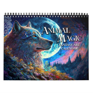 2024 Animal Magic Fantasy Art Calendar