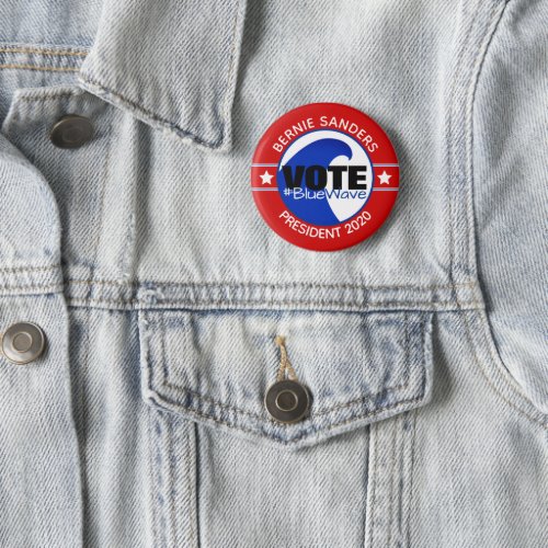 2024 ANY CANDIDATE Blue Wave  Candidate Template Button