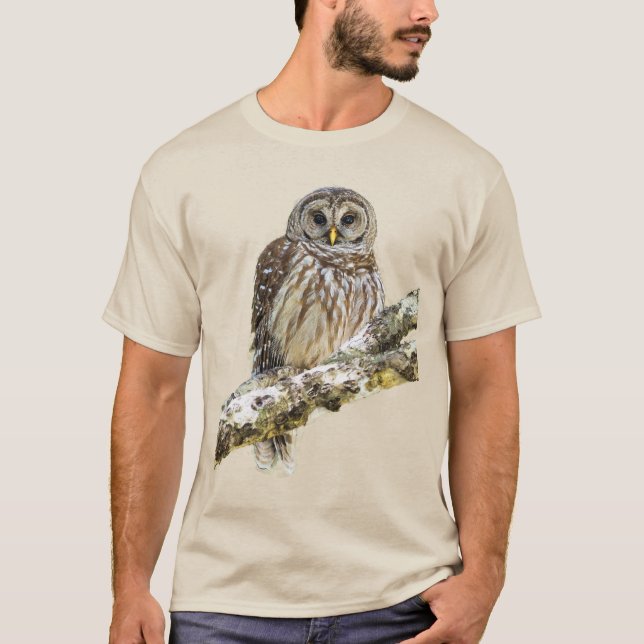  2024 April Barred Owl T-Shirt (Front)