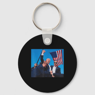 2024 Asination Butler Pennsylvania Trump Fight Keychain