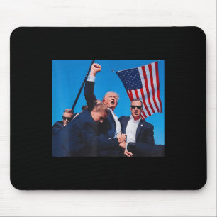 2024 Asination Butler Pennsylvania Trump Fight  Mouse Pad