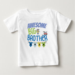 2024 Awesome Big Brother Baby T-Shirt