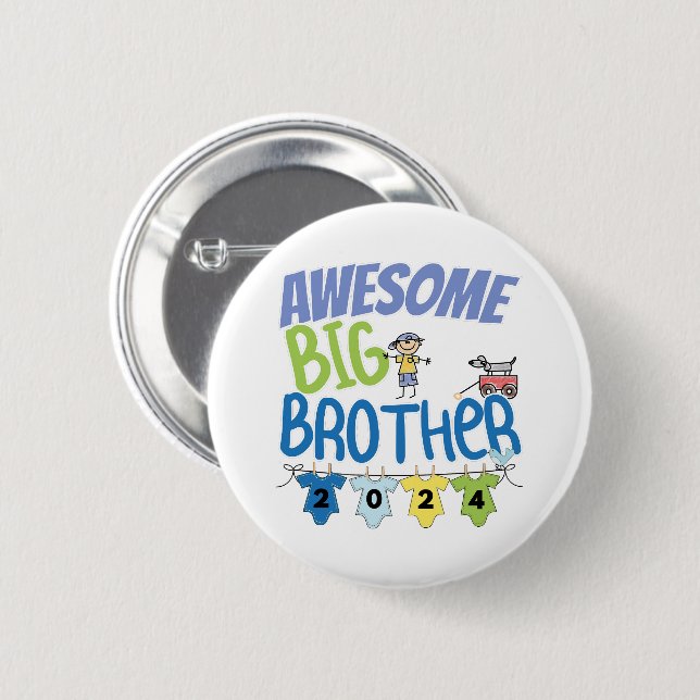 2024 Awesome Big Brother Button (Front & Back)