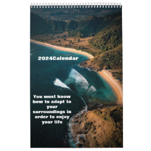 2024 beaches lovers calendar