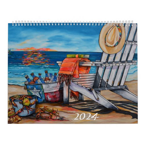 2024 Beachy Artist Series Calendar