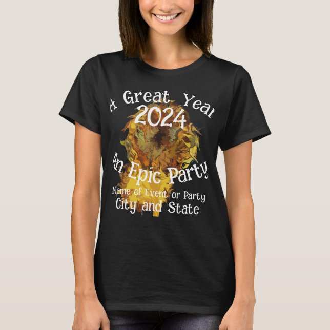 2024 Birthday Party Girl Boy Mom Dad Grad Class T-Shirt (Front)