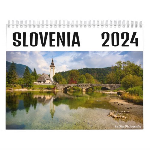 2024 Bled and Slovenia photography Calendar