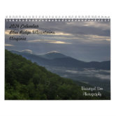 blue mountains 2024 calendar | Zazzle