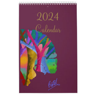 2024 Brain Art Calendar