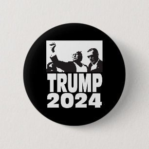 2024 Bulletproof Teflon Don Rally Shooting Fist Pu Button