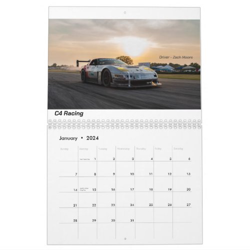 2024 C4 Racing Calendar