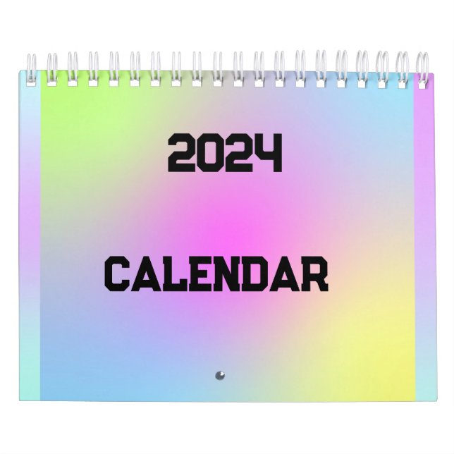 2024 Calendar (Cover)