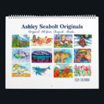 2024 Calendar Ashley Seabolt Originals<br><div class="desc">2024 Calendar inspired by the wilderness and wildlife in Alaska.</div>