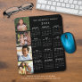 2024 Calendar Family 4 Photo Personalized Color Mouse Pad