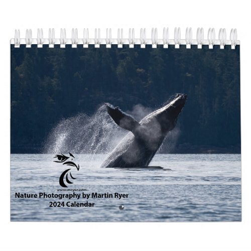 2024 Calendar featuring Humpback Whales