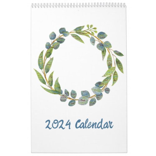 2024 Calendar for Linguists and Language Lovers