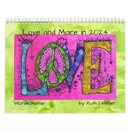 2024 Calendar Love and More in 2024 Calendar