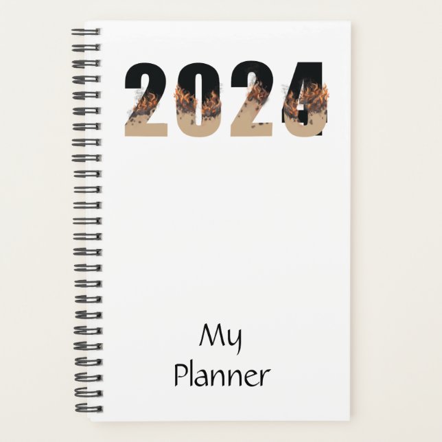 2024 Calendar Planner Graphic Customizable (Front)