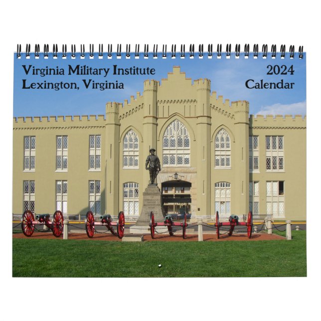2024 Calendar - Virginia Military Institute (Cover)