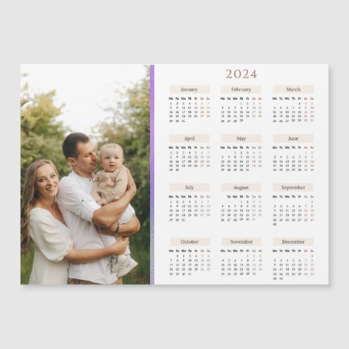 2024 Calendar with custom Photo