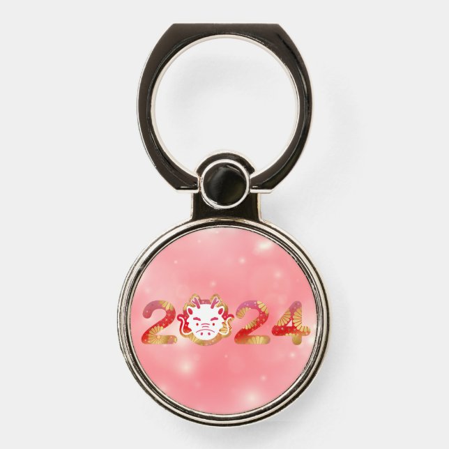 2024, Chinese New Year, Dragon Phone Ring Stand (Front)