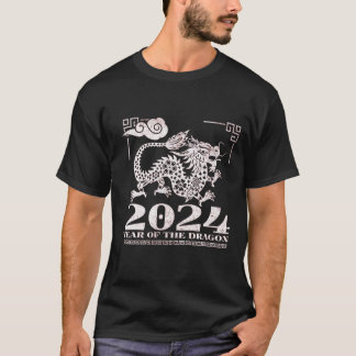 2024 Chinese Zodiac Year of the Dragon  T-Shirt