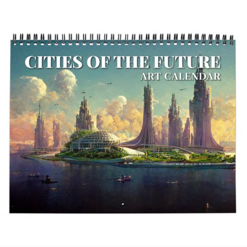 2024 Cities Of The Future Science Fiction Calendar