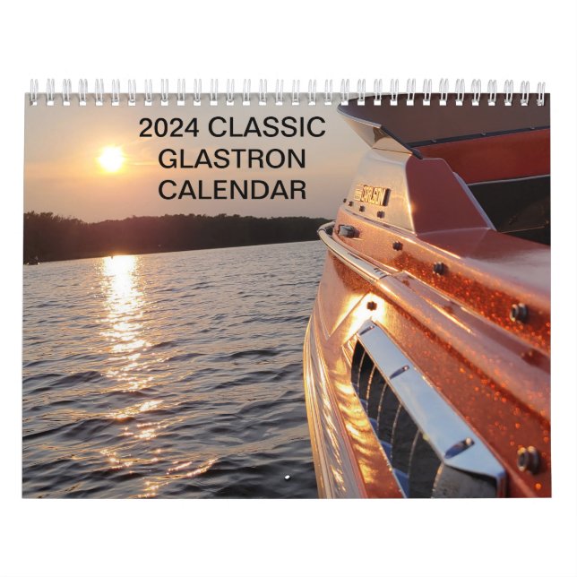 2024 Clasic Glastron Calendar (Cover)