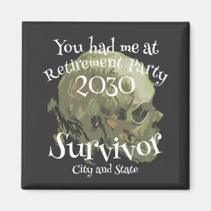 2024 Cocktail Wine Dinner Soiree Costume Theme Magnet