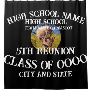 2024 Cocktail Wine Dinner Soiree Costume Theme Shower Curtain