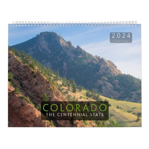 2024 Colorado Nature Photography Calendar