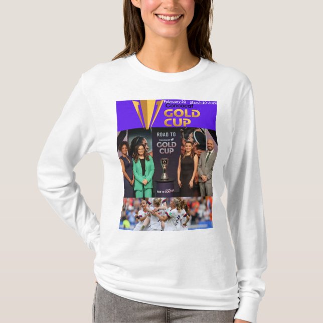 2024 CONCACAF W Gold Cup: USA Edition T-Shirt (Front)