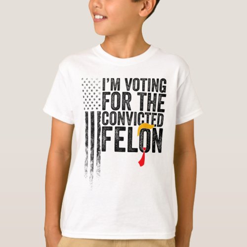 2024 Convicted Felon_ Im Voting Convicted Felon 2 T_Shirt
