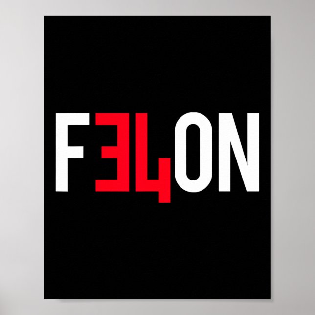 2024 Convicted Felon &#  More Reasons To Vote For Poster (Front)