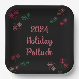 2024 Cookie Exchange Paper Plates