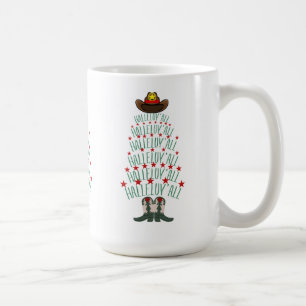 2024 Cowboy Christmas Tree Coffee Mug