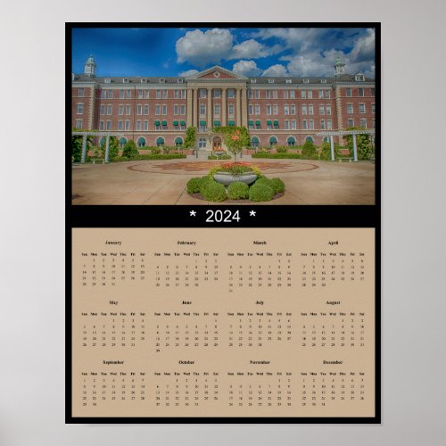 2024 Culinary Institute of America Wall Calendar Poster