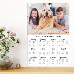 2024 Custom Photo 12 Month New Year Calendar Poster<br><div class="desc">2024 New Year Photo Calendar Poster - This custom calendar poster is perfect to highlight or circle special family dates, anniversaries, birthdays, and reunions. This large calendar is perfect for kids sporting events practice schedule, after school appointments, or family fun game dates. Personalize these full year photo calendar posters with...</div>
