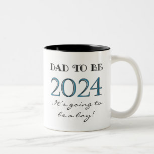 2024 Dad to Be of Boy New Dad Mug