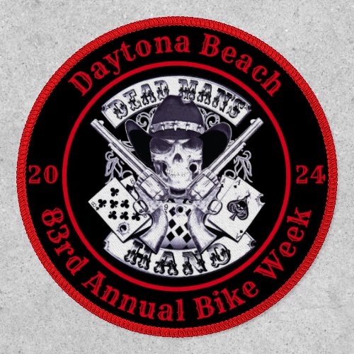 2024 Daytona Beach 83rd Annual Bike Week Cowboy Patch