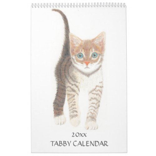 2024 Design Your Own Tabby Calendar
