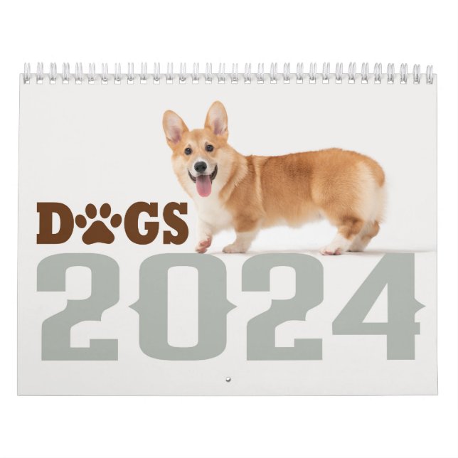 2024 Dog Calendar (Cover)