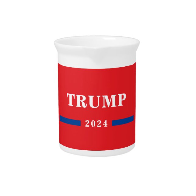 2024 Donald Trump Beverage Pitcher (Front)