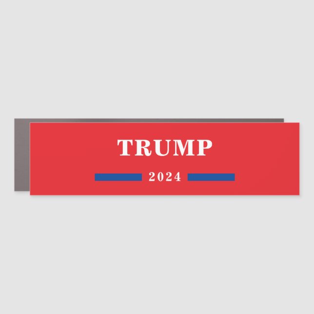 2024 Donald Trump Car Magnet (Front)