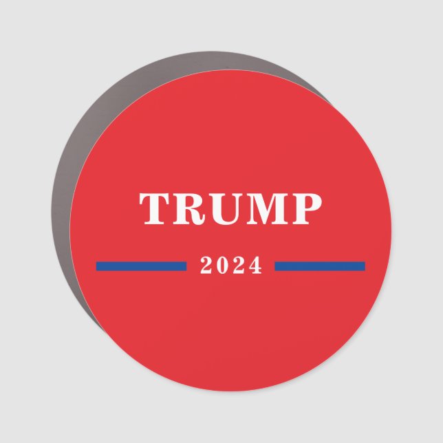 2024 Donald Trump Car Magnet (Front)
