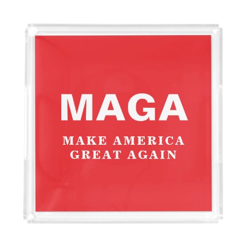 2024 Donald Trump MAGA Make America Great Again Acrylic Tray